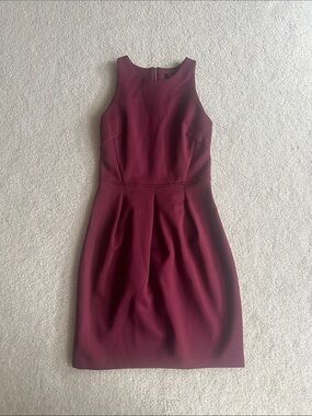 Dynamite Sleeveless Wine Short Dress